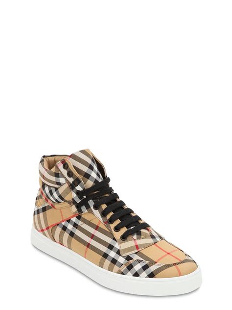 how does burberry sneakers fit|burberry high top sneakers men.